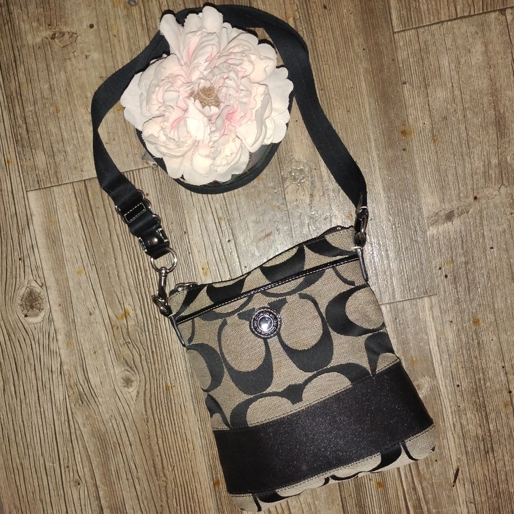 Coach Logo Crossbody Bag